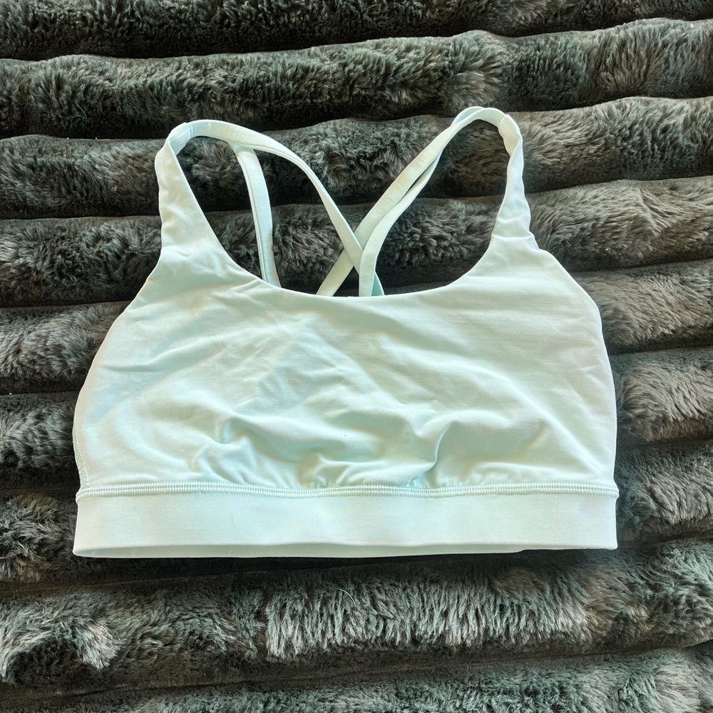 Lululemon Athletica Light Blue Sports Bra